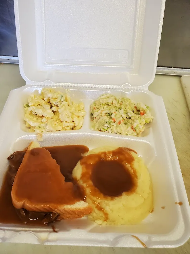1 2 Hot Beef Sandwich
